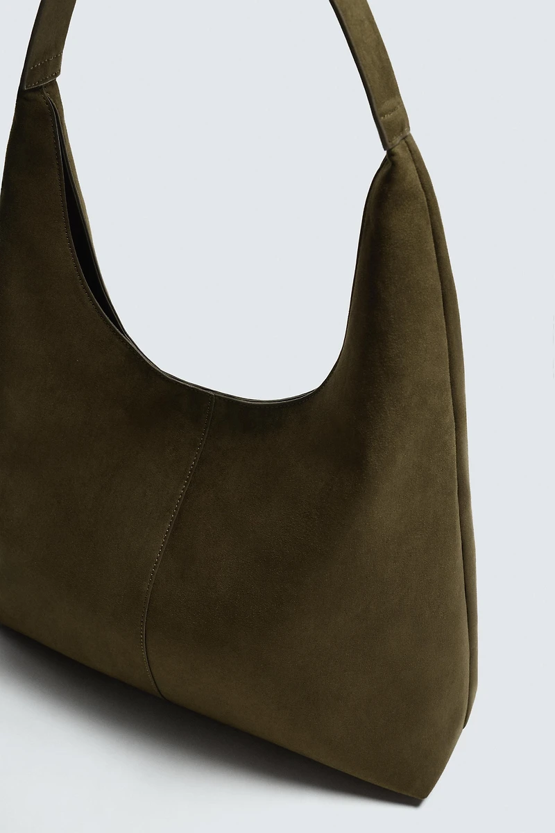 PLAIN SHOULDER BAG