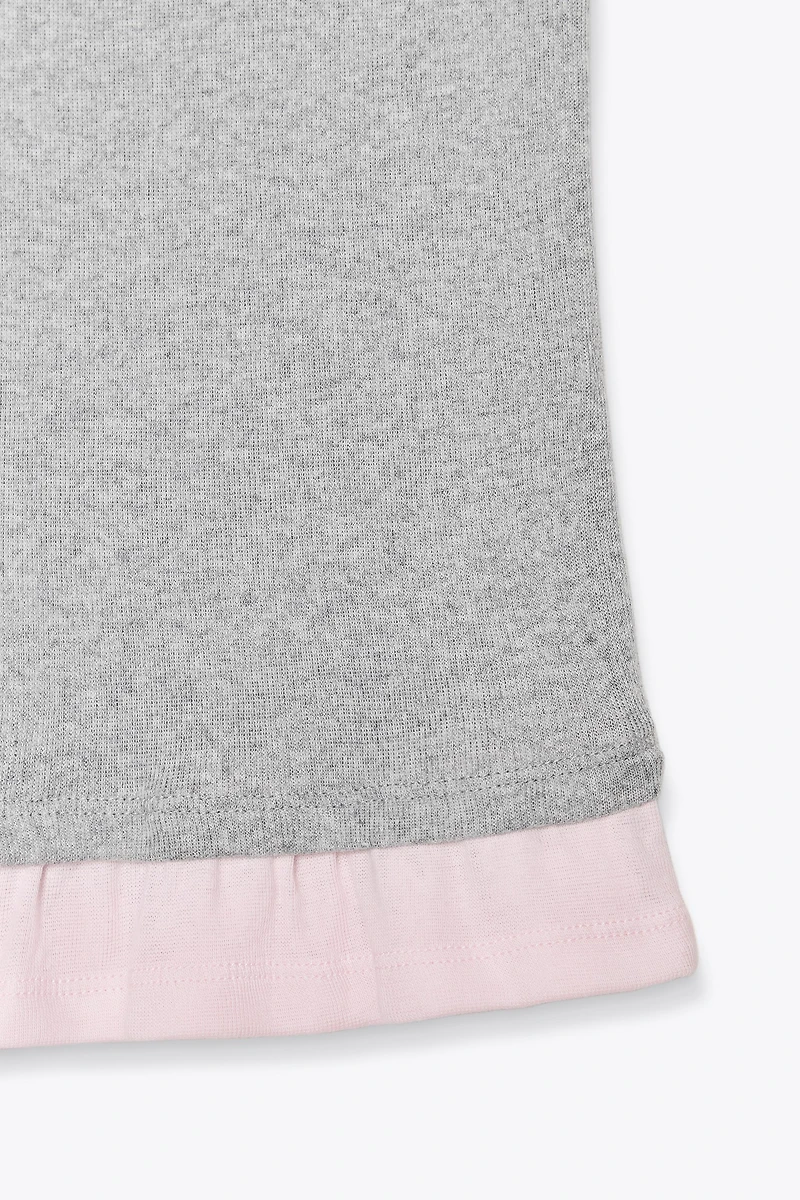 T-SHIRT DOUBLE ASYMÉTRIQUE