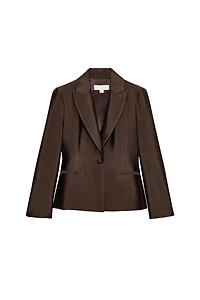BLAZER AJUSTÉE SATINÉE