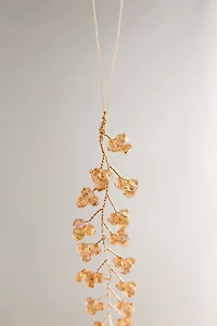 DÉCORATION SAPIN DE NOËL BRANCHE PERLES