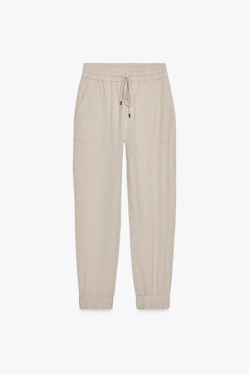 CUFFED HEM PANTS