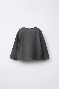 CHEMISE EN GAZE DE COTTON