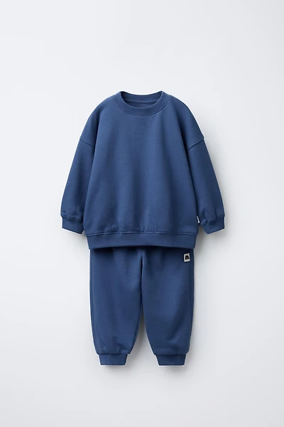 ENSEMBLE DE JOGGING SWEAT-SHIRT ET PANTALON JOGGER ÉTIQUETTE
