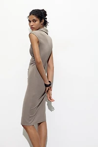 PIQUÉ SHIRT DRESS