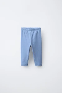TWO-PACK OF PLAIN RIBBED LEGGINGS