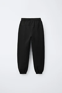 ZIP-UP SWEATSHIRT AND JOGGER PANTS WITH LABELS SET