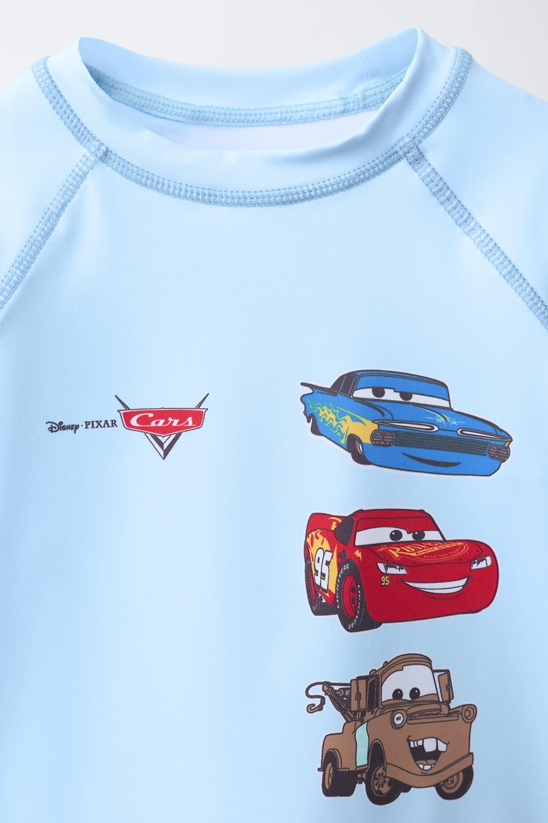 1-6 ANS/ T-SHIRT DE BAIN CARS FLASH MCQUEEN © DISNEY
