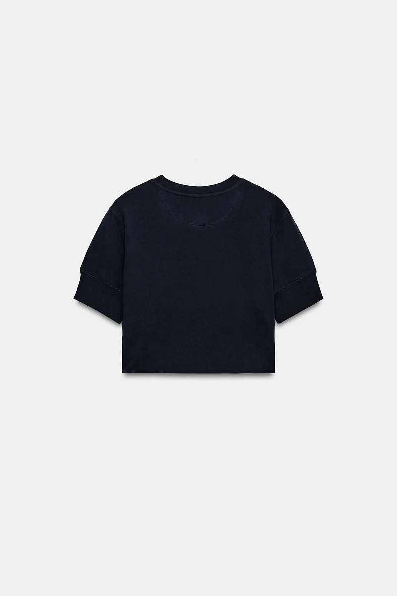 SWEAT CROP COL BOULANGER