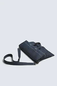 DENIM SHOPPER BAG