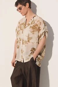 CHEMISE FLUIDE À IMPRIMÉ FLEURI