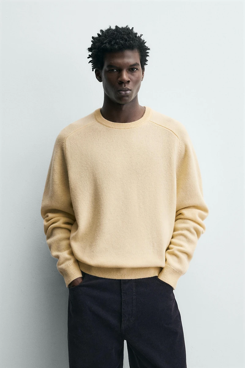 REGULAR FIT WOOL BLEND JUMPER