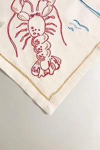 EMBROIDERED LOBSTER PLACEMAT
