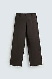 PANTALON RELAXED FIT 100% LIN