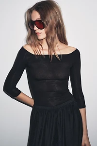 BOATNECK T-SHIRT
