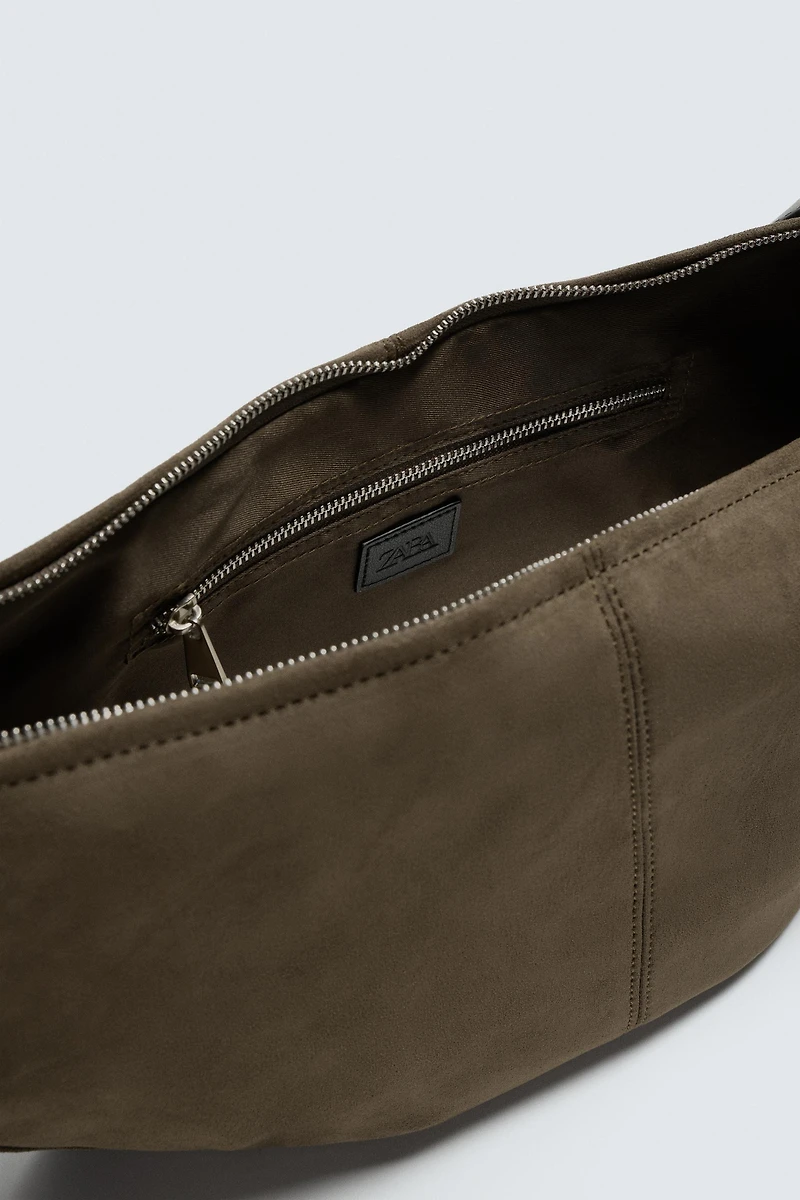 PLAIN SHOULDER BAG