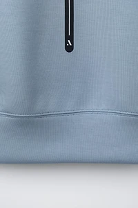 HOODED SPORTY VEST