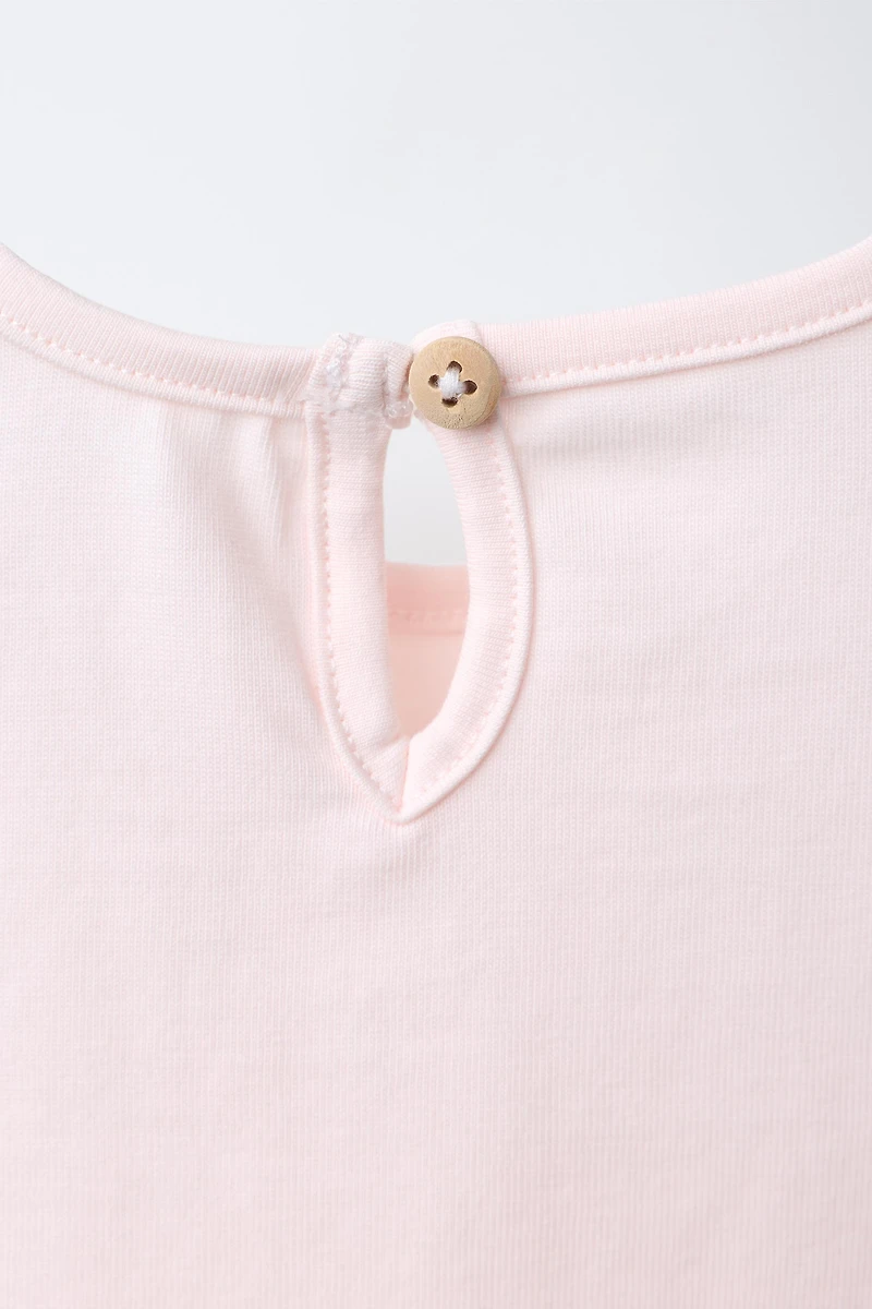 SWISS EMBROIDERY T-SHIRT