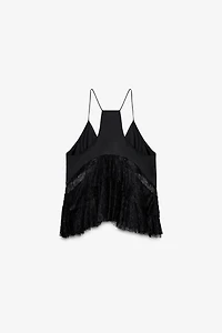 LIMITED EDITION COMBINATION LACE TOP