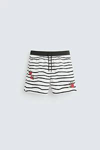 OTIS KWAME KYE QUAICOE PRINTED MID-LENGTH SWIMSUIT