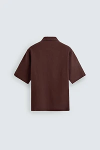 RELAXED FIT LINEN BLEND SHIRT