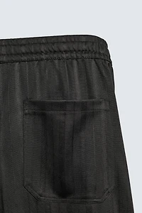 STRIPED JACQUARD JOGGER PANTS