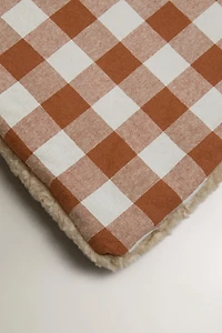 GINGHAM PET TOPPER