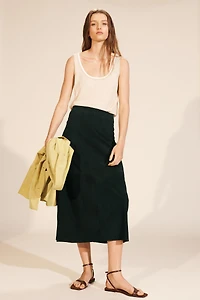 LIMITED EDITION MINIMAL SUEDE SKIRT