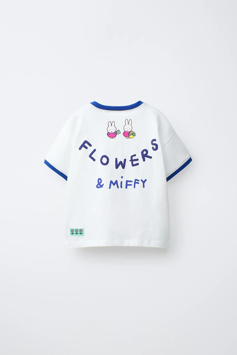 T-SHIRT CONTRASTE MIFFY™ MERCIS BV ©