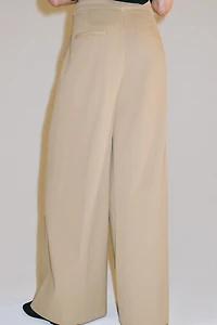 PANTALON WIDE LEG PLISSÉ ZW COLLECTION