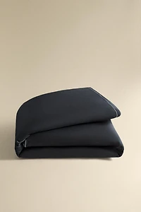 SCALLOPED SATEEN DUVET COVER (500 THREAD COUNT)