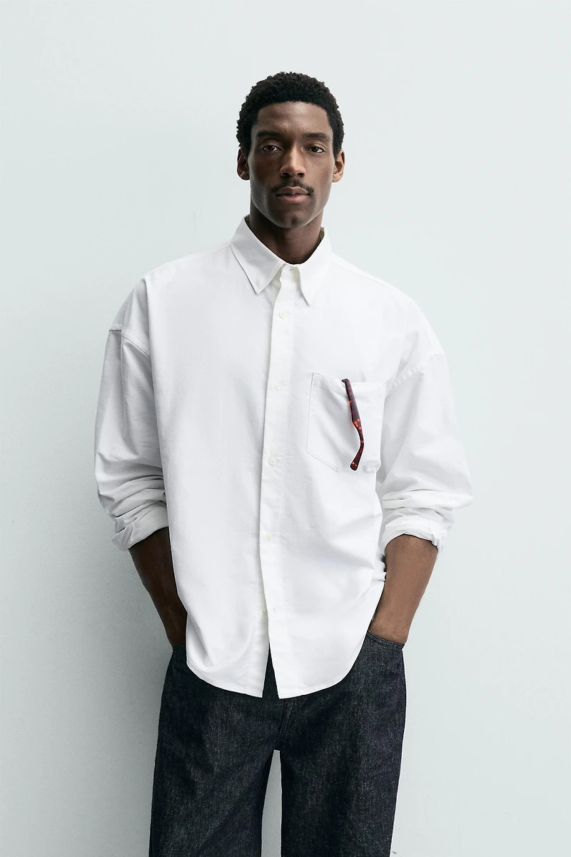 CHEMISE OVERSIZED FIT OXFORD