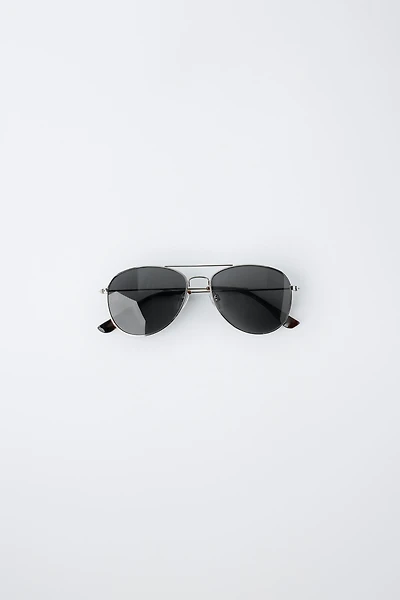METAL AVIATOR SUNGLASSES
