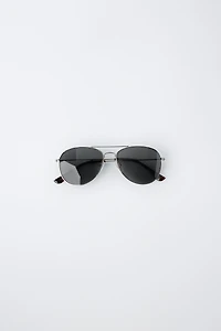 METAL AVIATOR SUNGLASSES