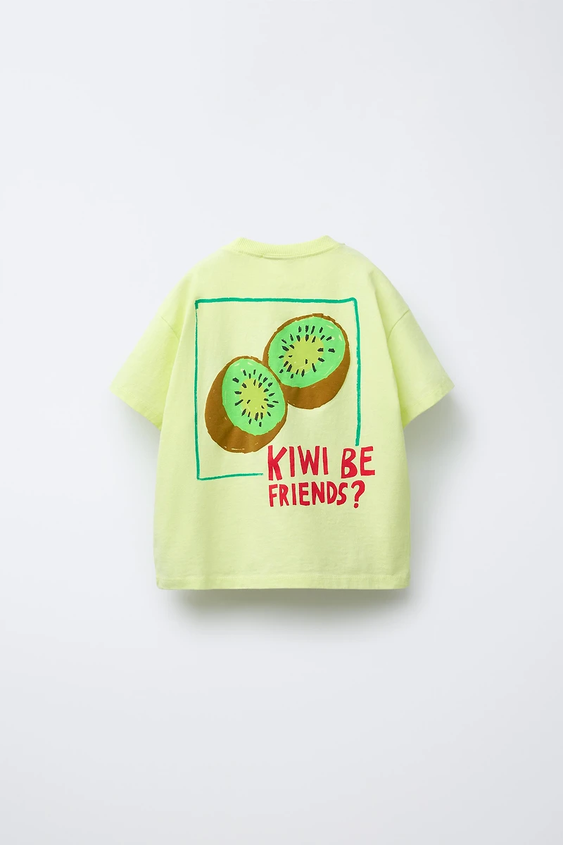 T-SHIRT IMPRIMÉ FRUITS