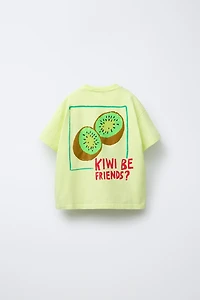 T-SHIRT IMPRIMÉ FRUITS