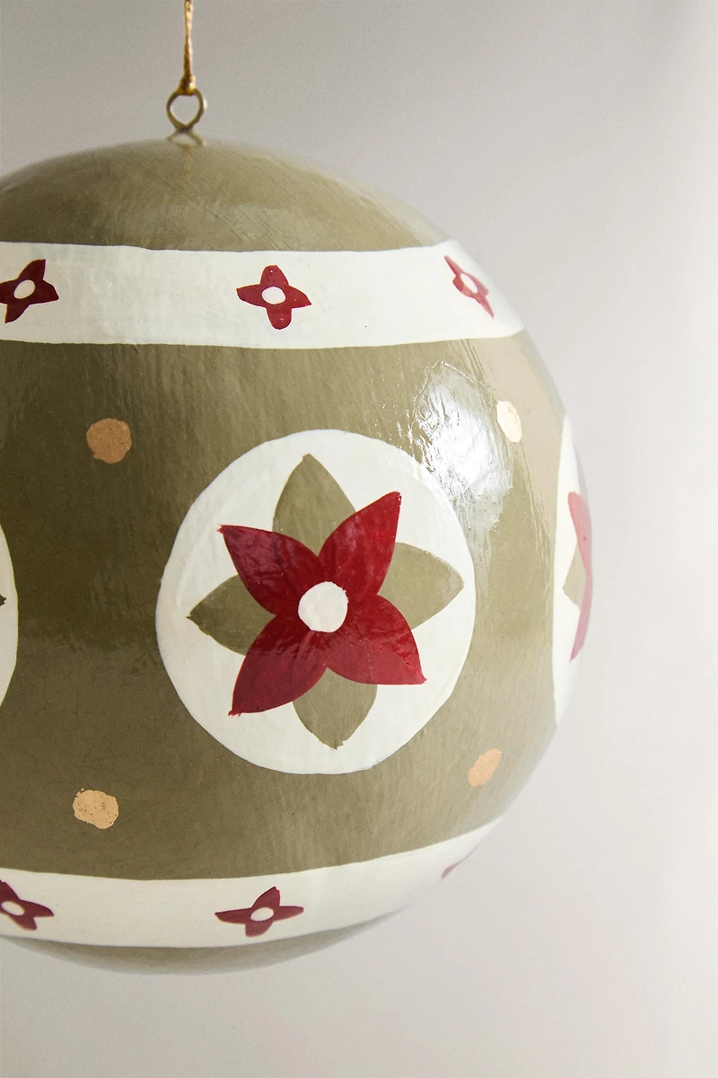 DÉCORATION SAPIN BOULE ÉTOILE PAPIER NOËL