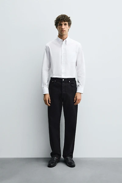 CHEMISE REGULAR FIT COL BOUTONN
