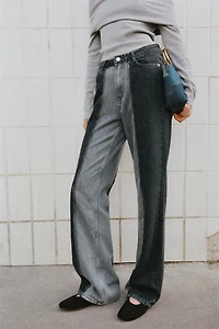 Z1975 WIDE LEG HIGH WAIST COMBINED JEANS