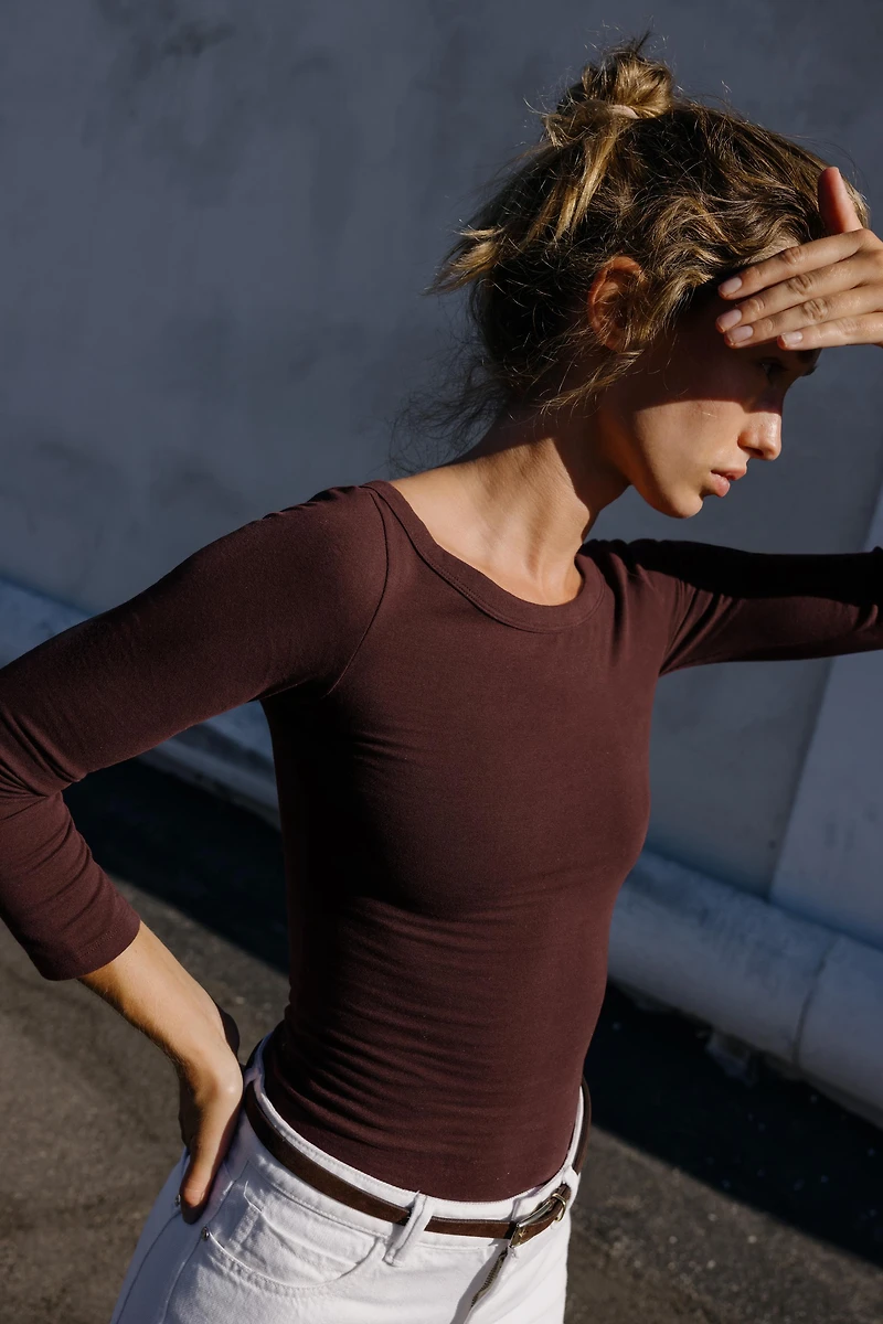 BOATNECK T-SHIRT