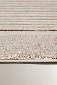 RIBBED TEXTURE BATH MAT