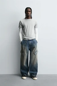 BAGGY FIT CARGO JEANS