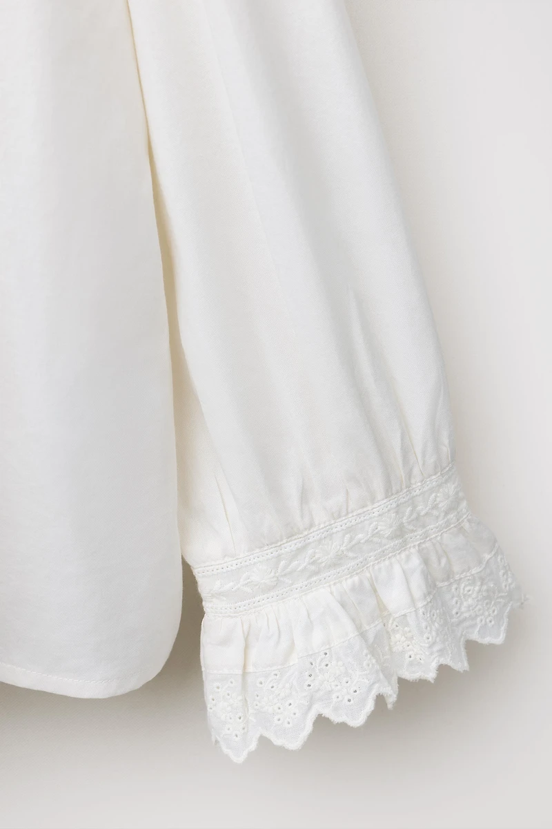 LIMITED EDITION EMBROIDERED PAJAMA SHIRT