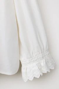 LIMITED EDITION EMBROIDERED PAJAMA SHIRT