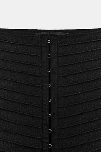 TOP BUSTIER EN MAILLE