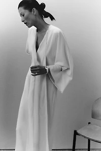 ROBE MIDI À NŒUDS ZW COLLECTION