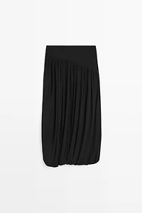 Balloon flowing skirt