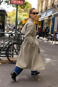 LONG TRENCH COAT