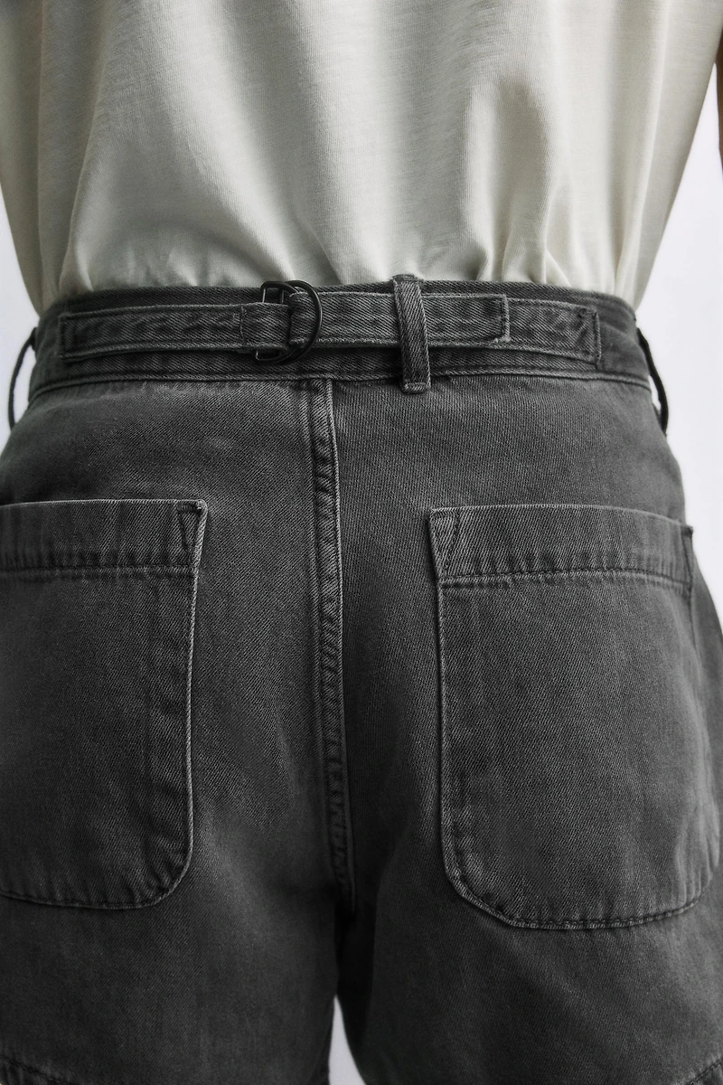 DENIM MINI SHORTS