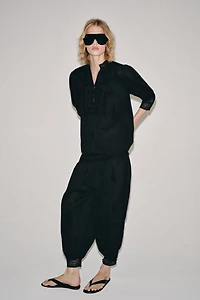 PANTALON BOUFFANT BRODÉ ZW COLLECTION