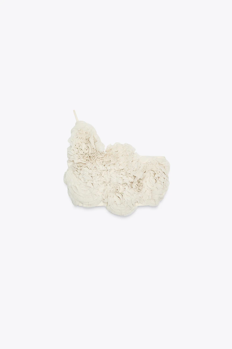 FLOWER CROP TOP